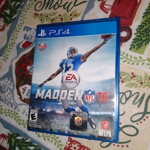 Madden NFL 16 PS4 Game